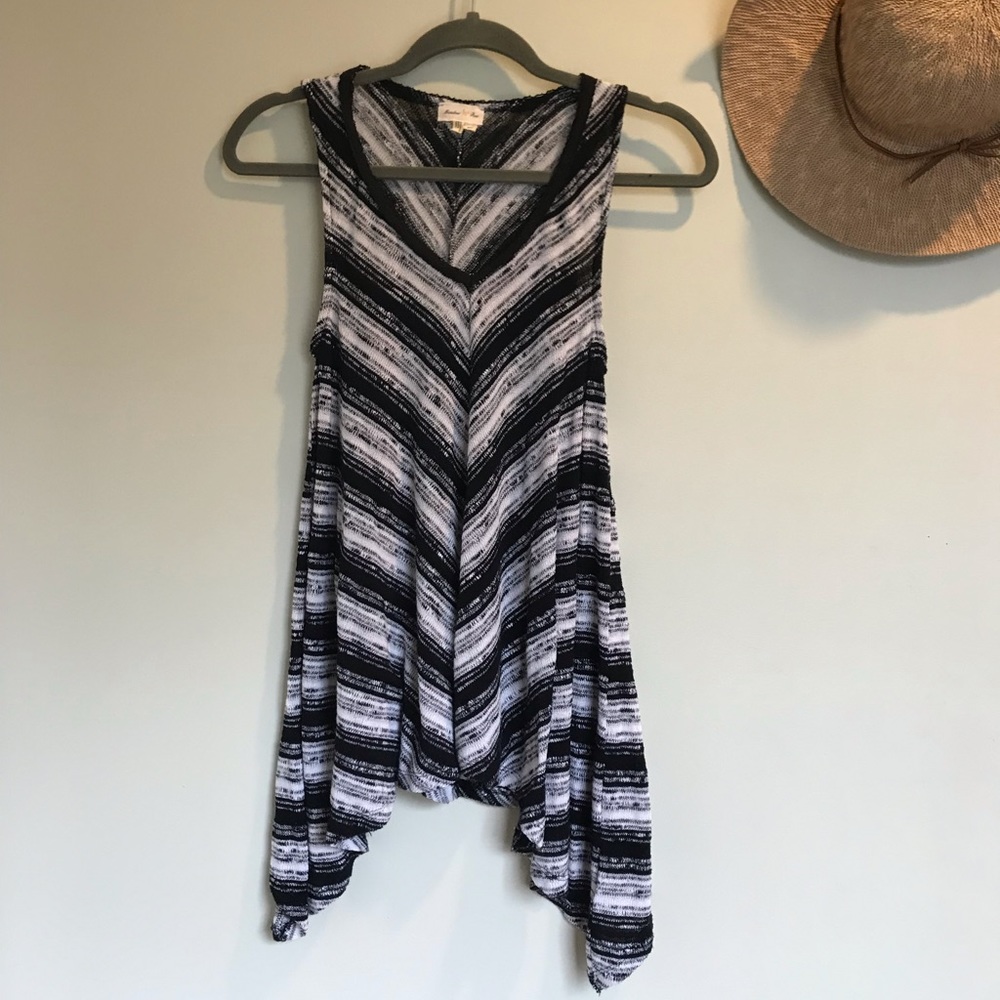 🍁 Anthro Meadow Rue Knit Swing Tank